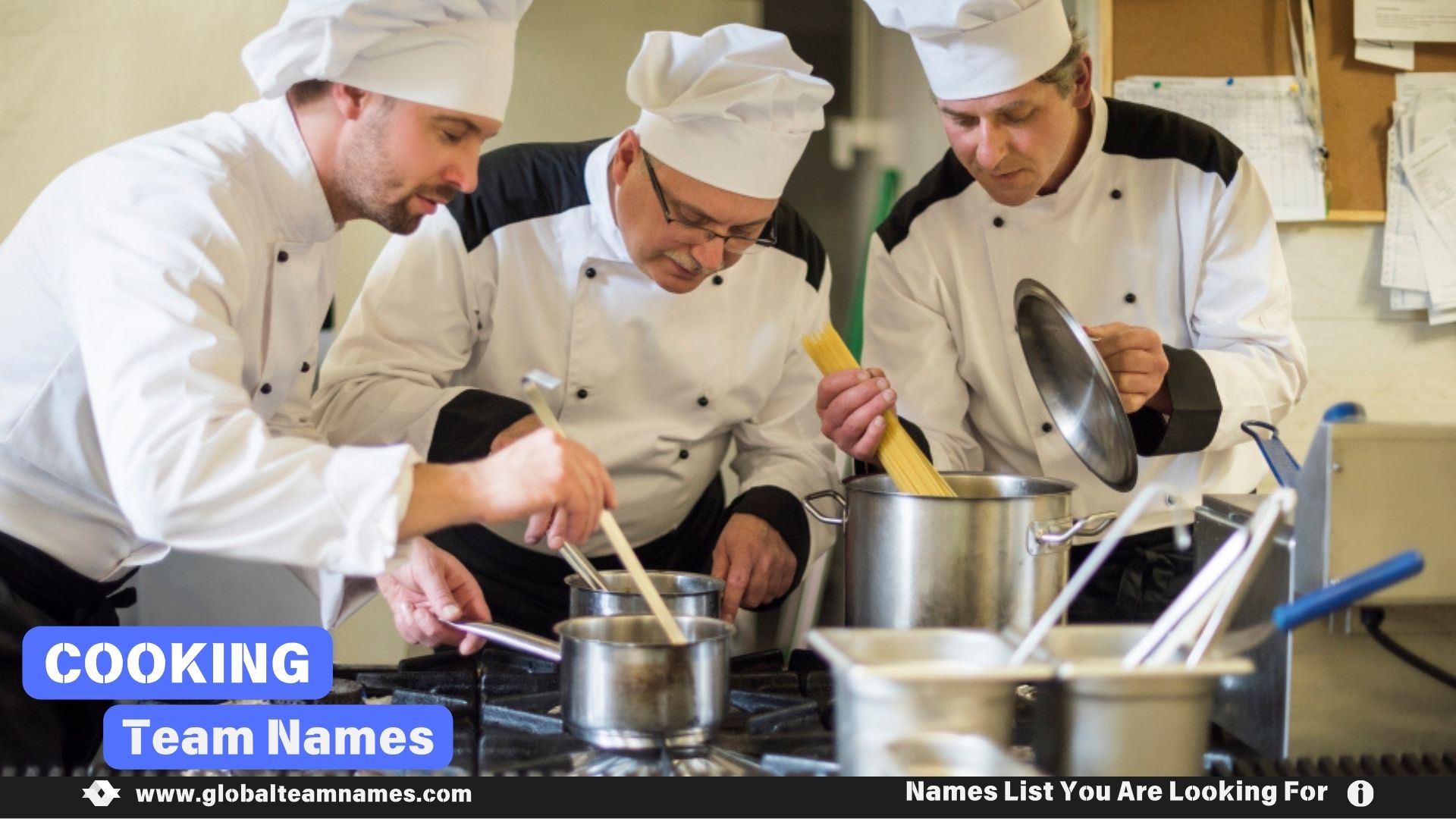 Tempting Cooking Team Names for any Competition - Global Team Names