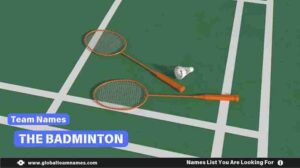 Badminton team names..