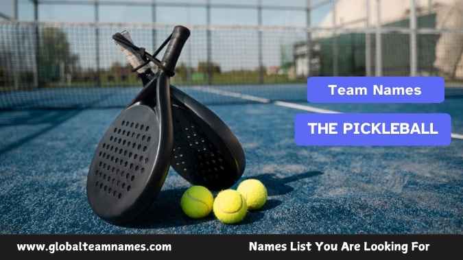 Pickleball Team Names